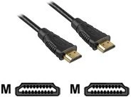 Sharkoon 2m HDMI kabelis - 2 m - HDMI tipas A (standartinis) - HDMI tipas A (standartinis) - Juodas