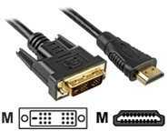 Sharkoon HDMI to DVI-D Cable 19-Pin 3 m Juodas