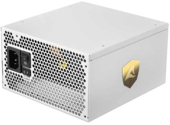 1000W Sharkoon REBEL P30 Gold 1000W ATX3.0 (wei, 1x 12VHPWR, 4x PCIe, Kabelis-Management, 1000 Watt)