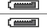 Sharkoon SATA 3 - 0.45 m - SATA III - SATA 7-pin - SATA 7-pin - Male/Male - Juodas,Žalias