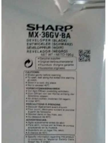 Sharp MX-36GVBA (MX36GVBA) Developer Juodas