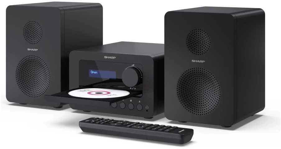 Sharp TOKYO FM Hi-Fi mikro sistema | XL-B514(BK) | AUX įvestis | „Bluetooth“ | CD grotuvas | FM radijas