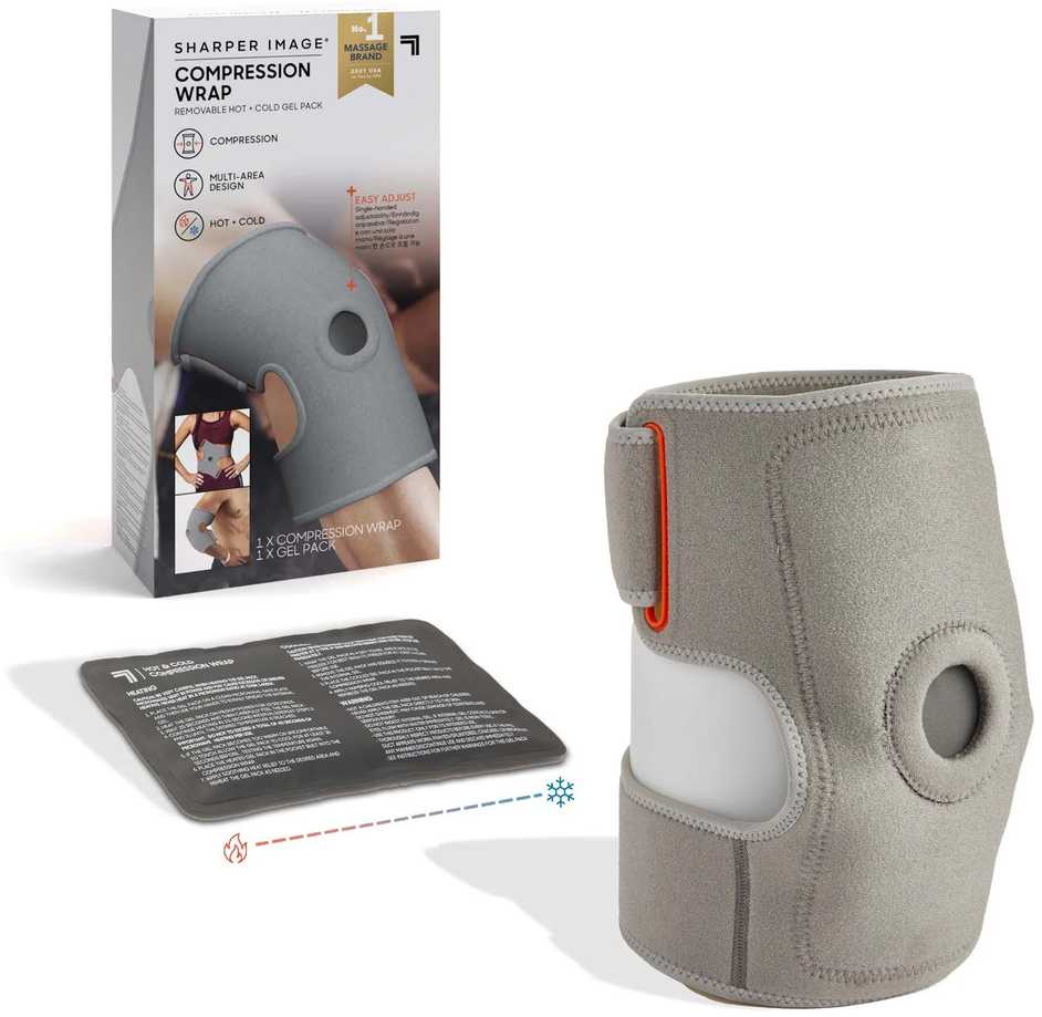 Sharper Image Sharper Image compression bandage with heat and cold