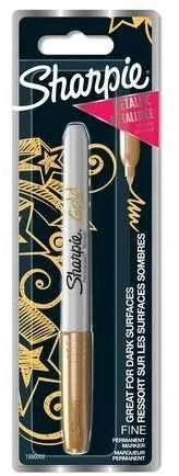 „Sharpie Metallic“ auksinis žymeklis, pakuotėje – 1986003