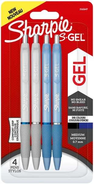 Parker Tušinukų rinkinys Sharpie S-GEL FASHION 4-Pack - 2162647