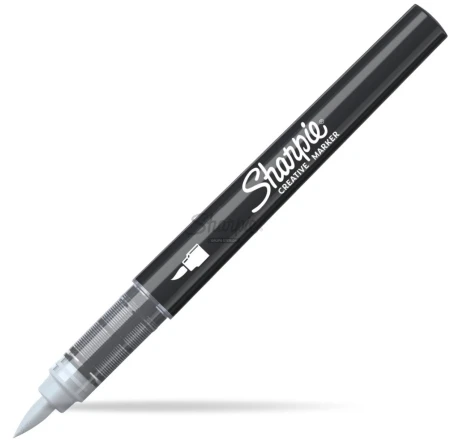Sharpie Cool Pilkas akrilinis žymeklis (pilkas) - teptuko galiuku, 1 vnt. - 2218120