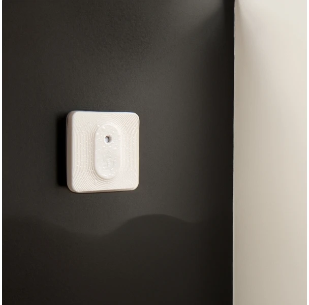Shelly BLU H&T ZB temperatūros ir drėgmės sensorius, Bluetooth, Zigbee, Ivory