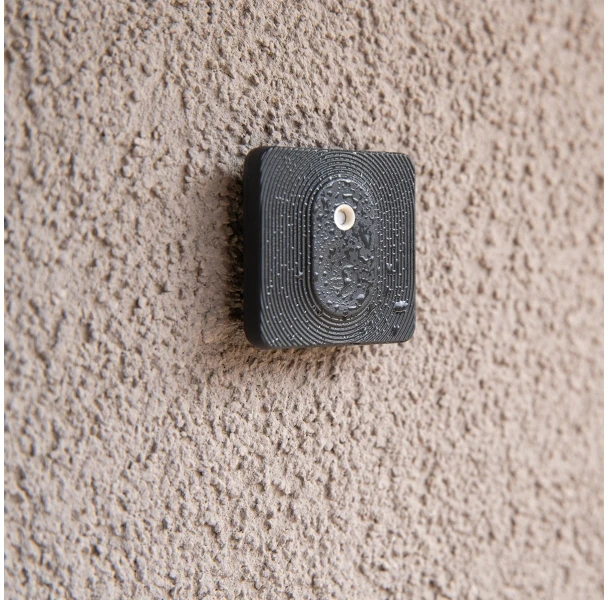 Shelly BLU H&T ZB temperatūros ir drėgmės sensorius, zigbee, juodas