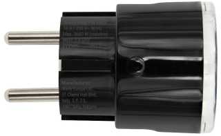Shelly Plug PM Gen3 išmanusis 16A kištukas, juodas