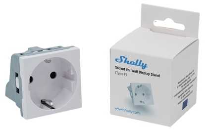 SHELLY SOCKET FOR WALL DISPLAY STAND Baltas