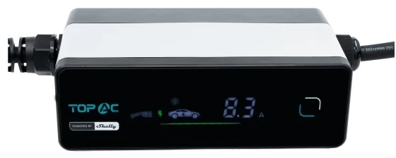 TopAC Powered By Shelly mobilus elektromobilio kroviklis 11kW 3 fazių