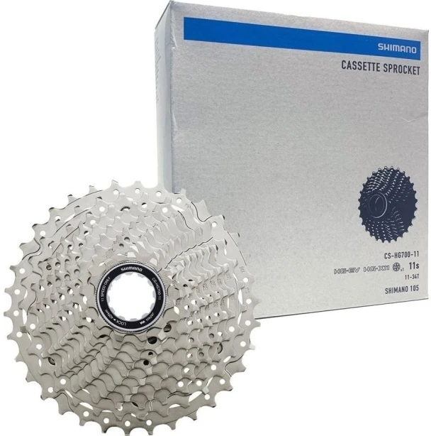 Galinis žvaigždžių blokas Shimano 105 CS-HG700 11-speed 11-34T