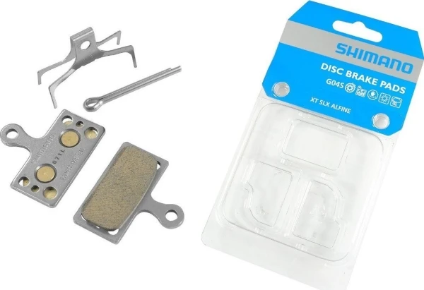 Diskinių stabdžių kaladėlės Shimano G04S Metal