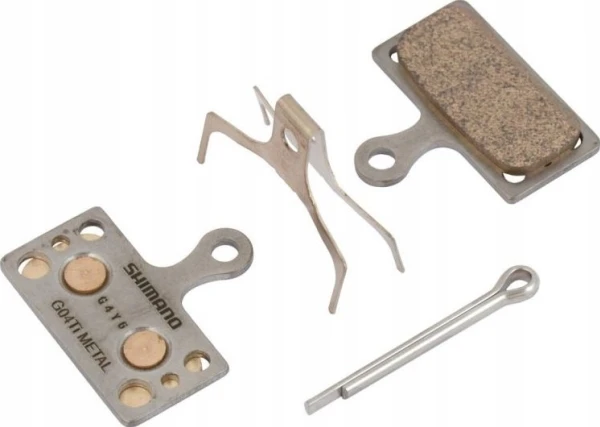 Diskinių stabdžių kaladėlės Shimano G04TI Metal