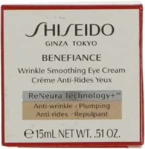 Paakių kremas Shiseido Benefiance Wrinkle Smoothing, 15ml