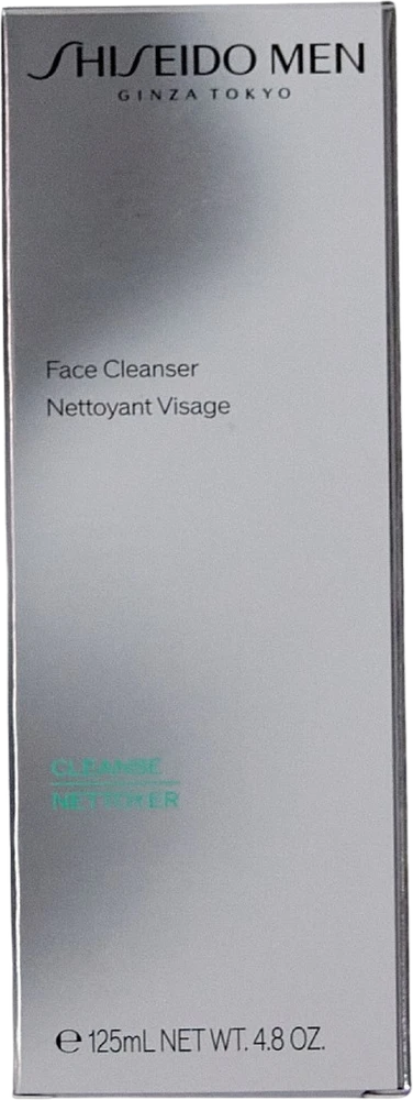 Shiseido Men Face Valiklis veido prausiklis vyrams, 125 ml