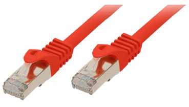Shiverpeaks Patchcord BASIC-S Cat 7, S/FTP, PiMF, LSZH, raudona, 10m (BS75520-R)
