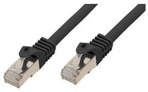 Shiverpeaks Patchcord BASIC-S Cat 7, S/FTP, PiMF, LSZH, juoda, 3 m (BS75513-S)