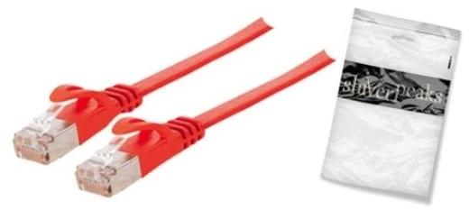 Shiverpeaks Plokščias tinklo kabelis RJ-45, Cat 7, U/FTP, raudonas, 7,5 m (BS75517-SLR)