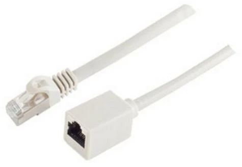 Shiverpeaks RJ45 kompiuterinis kabelis su neapdorotu kabeliu CAT7 1 m pilkas