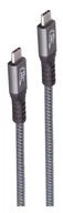 Kabelis USB Shiverpeaks USB-C - USB-C 0.25 m Pilka (BS13-68000)