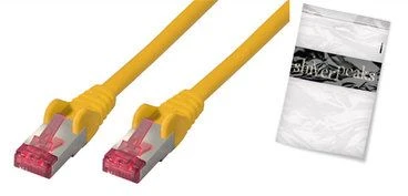 „Shiverpeaks BS75711-AY“, 1 m, Cat6a, S/FTP (S-STP), RJ-45, RJ-45, geltonas