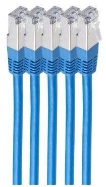 Shiverpeaks Kabelis krosinis cat6 S/FTP LSZH VE5 mėlyna 1,0m (BS75711-HB-SET5)