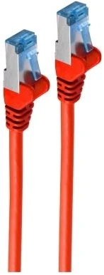 Shiverpeaks Tinklo kryžminis kabelis cat6A S/FTP PIMF raudonas 10m (BS75720-R)