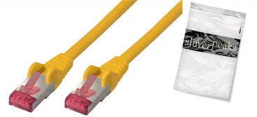 „Shiverpeaks BS75730-AY“, 30 m, Cat6a, S/FTP (S-STP), RJ-45, RJ-45, geltonas