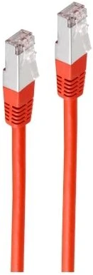 Shiverpeaks Tinklo kabelis patchcord cat6 S/FTP LSZH raudonas 30m (BS75730-HR)