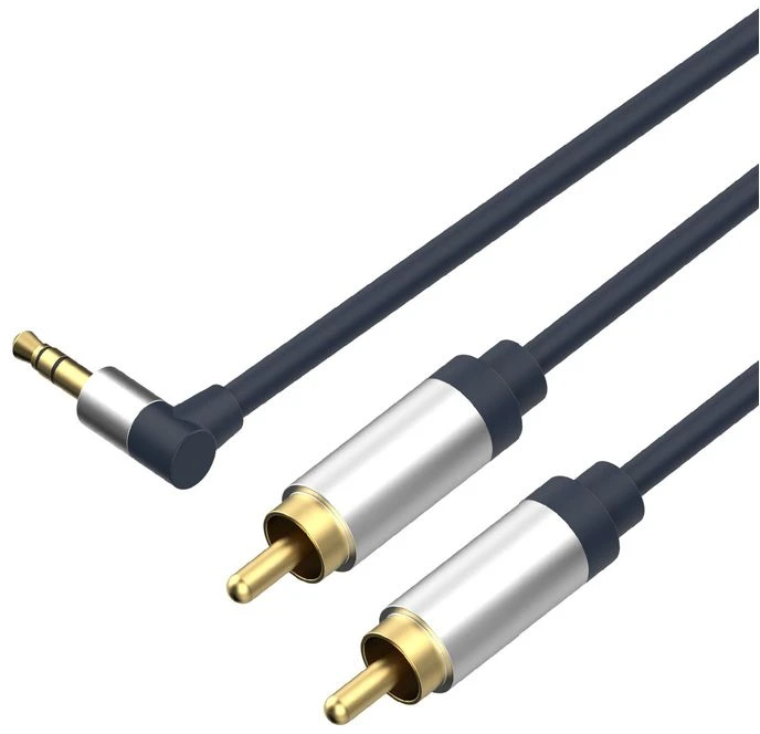 Kabelis Shiverpeaks Jack 3,5 mm kampinis prie 2 Cinch (FL31-36131)