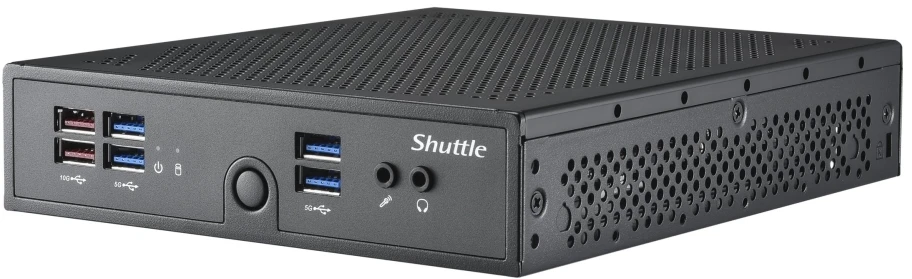 Shuttle XPC slim DS50U3, Barebone - juodas, be operacinės sistemos
