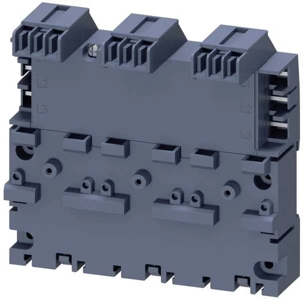 Siemens Prailginimo pagrindas 3 jungikliams S00 ir S0 dydžiai apima 3RV2917-4B galinį dangtelį