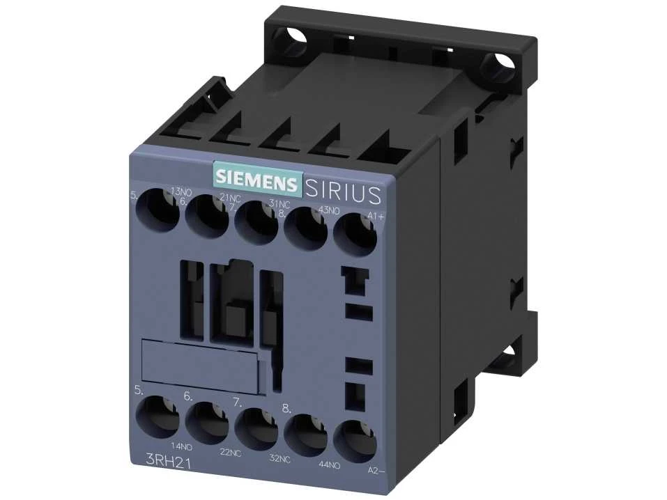 Siemens Pagalbinis kontaktorius 3A 2NO 2NC 24V DC S00 (3RH2122-1BB40)