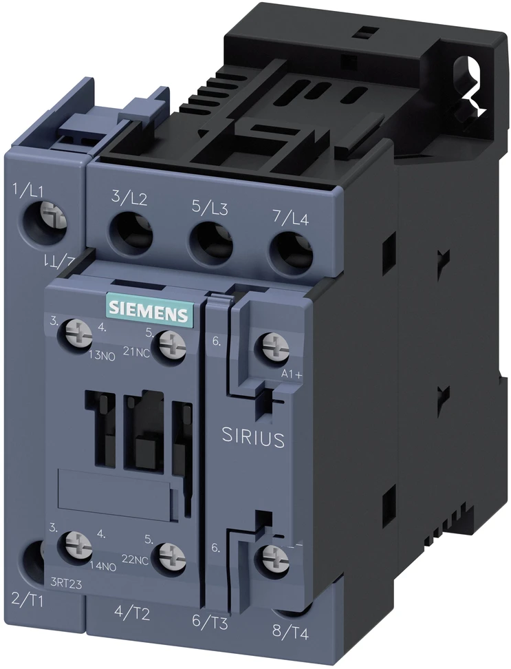 Siemens Schütz 22kW/400V 35A 110VDC 3RT2325-1BF40