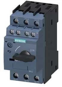 „Siemens“ variklio grandinės pertraukiklis 3P 2,2 kW 4-6,3 A 1Z 1R S00 (3RV2011-1GA15)