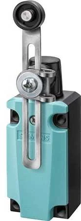 Siemens 3SE5112-0CH50 Ribinis jungiklis 1Z 1R spyruoklinis metalinis 40 mm pasukamasis svirtis 100 mm pakopomis reguliuojamas volelis 19 mm plastikas 3SE5112-0CH50