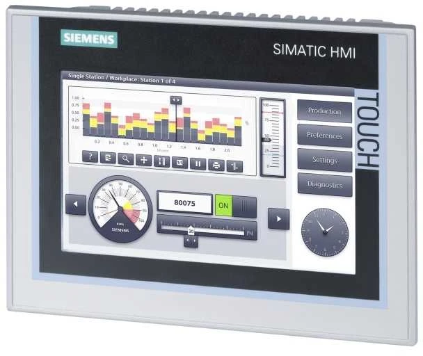 Siemens Panelinis operatorius HMI 7 kalibravimo TFT PROFINET PROFIBUS (6AV2124-0GC01-0AX0)