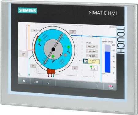 Siemens Panelinis operatorius HMI 7 kalibravimo TFT PROFINET PROFIBUS (6AV2124-0GC01-0AX0)