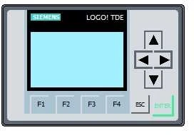 LOGOTIKAS! TDE – 6x20 teksto skydelis, skirtas LOGO! 8 – Siemens 6ED1055-4MH08-0BA1
