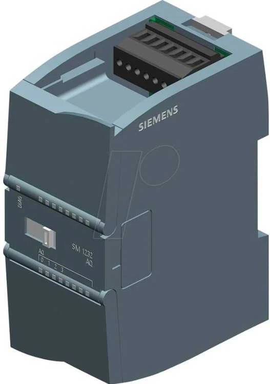 „Siemens“ modulio išplėtimas, 4 analoginiai 10 V DC 0–20 mA SIMATIC S7-200 (6ES7232-4HD32-0XB0)