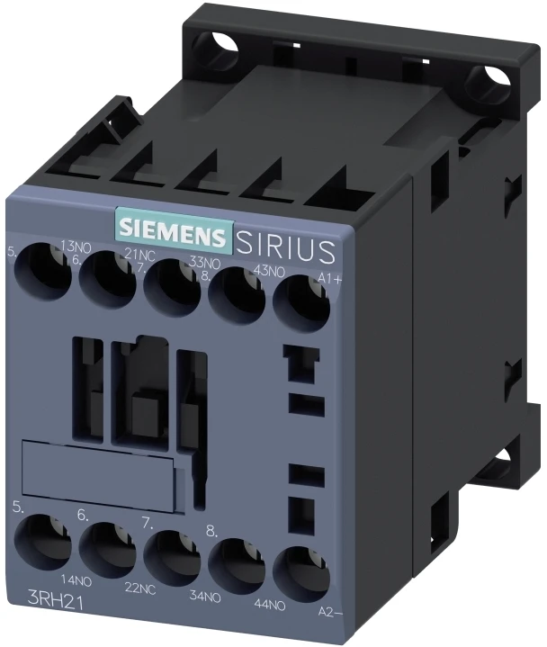 Siemens pagalbinis kontaktorius 3A 3NO 1NC 24V DC S00 (3RH2131-1BB40)