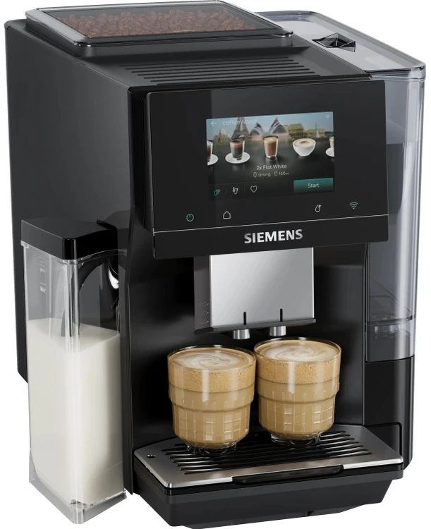 Siemens EQ700 iAroma TQ725E03 Bean to Cup Kavos aparatas - Juodas