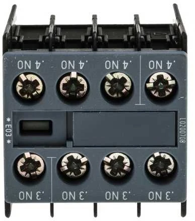 Siemens Minkšti kontaktai 4Z 0R priekio montavimas S00 (3RH2911- 1FA40)