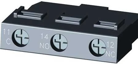 „Siemens“ pagalbinis kontaktas 1P, montuojamas priekyje S00/0 (3RV2901-1D)