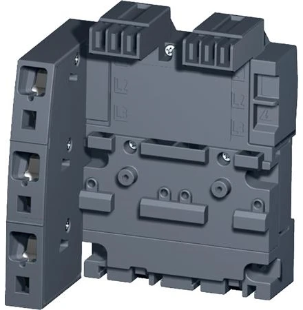 Siemens Pagrindas SIRIUS 3RV29 2 jungtuvų 3RV2 S00-S0 su kairiuoju maitinimu, komplekte galinė apsauga 3RV2917-1A