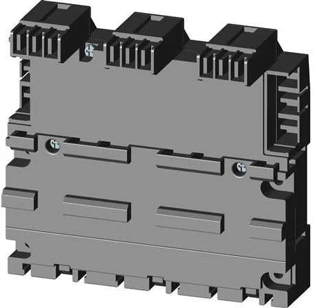Siemens Prailginimo pagrindas 3 jungikliams S00 ir S0 dydžiai apima 3RV2917-4B galinį dangtelį