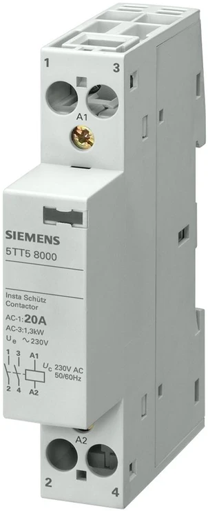 Siemens modulinis kontaktorius 20A 2Z 0R 24V AC 5TT5800-2