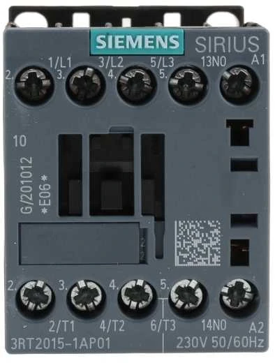 Siemens Galios juosta 7A 3P 230V AC 1Z 0R S00 (3RT2015-1AP01)