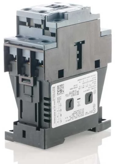 „Siemens“ galios kontaktorius 17A 3P 24V DC 1NO 1NC S0 (3RT2025-1BB40)